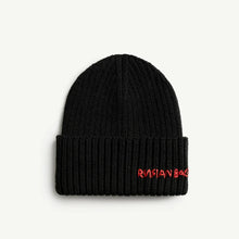 Load image into Gallery viewer, Autumn Winter Unisex Knitted Beanie Hat with Letter Embroidery Warm Casual Streetwear Knit Hat Monogram-embroidered Wool Beanie