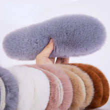 Load image into Gallery viewer, Warm Imitation Rabbit Fur Insoles Winter Warm Plush Men Women Insoles Soft Thick Winter Warm Insole Men's and Women's Insole