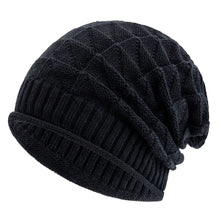 Load image into Gallery viewer, Long Size Winter Hat Casual Street Autumn Daily Beanies For Men & Women Solid Bonnet Cap