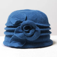 Load image into Gallery viewer, Ladies' Fashionable 100% Wool Hat - Warm, Elegant,Versatile,Windproof - Perfect for Autumn&Winter, Outdoor Activities,Daily Wear