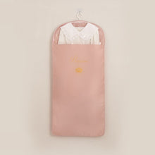 Load image into Gallery viewer, Satin Clothes Dust Cover Top Clothing Hanging Garment Dress Suit Coat Dust Cover Household Wardrobe Zipper Organizer Storage Bag