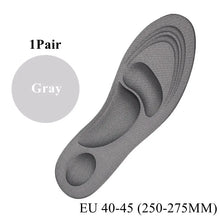 Load image into Gallery viewer, Insole 4D Memory Foam Sport s Plantar Fasciitis Arch Support Inserts Sneakers Cushioning Anti-slip Template Men Women shoe pads