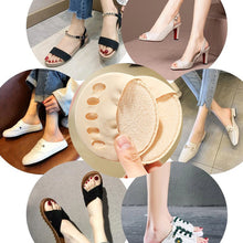 Load image into Gallery viewer, 4/6/8Pcs Five Toes Forefoot Pads for Women High Heels Half Insoles Foot Pain Care Absorbs Shock Socks Toe Pad Massaging Toe Pad