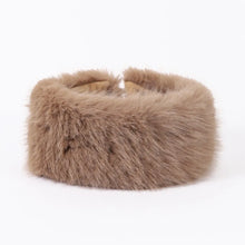 Load image into Gallery viewer, New Faux Fur Empty Hat Thicken Soft Travel Brimless Hat Ear Protection Winter Warm Headband Cover