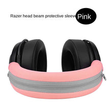 Load image into Gallery viewer, Suitable for Razer Kraken V2 Earphone Sleeves 7.1 Professional Edition Foam Cover Pink Crystal Earmuffs Leather Case