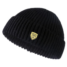 Load image into Gallery viewer, 1pc Men Beanies Skullcap Street Style Hip Hop Brimless Baggy Melon Cap Cuff Fisherman Beanies Hats Winter Warm Knitted Bonnet