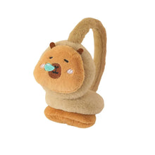 Load image into Gallery viewer, Comfortable Ear Protection Capybara Earmuffs Three-Expression Design Warm Ear Warmers Earmuffs Winter