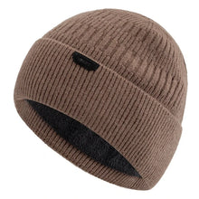 Load image into Gallery viewer, New Unisex Winter Hat Fur Lined Warm Dandy Cap Stylish Soft Beanie Hats For Men Women Thicken Ski Sports Knitted Hat