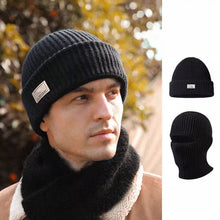 Load image into Gallery viewer, 2In1 Mask Beanies Men Winter Balaclava Hat Knitted Hats Full Face Ski Bonnet Tactical Cycling Earmuffs Cap Knitted
