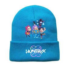 Load image into Gallery viewer, KPop Demon Hunters Winter Cold Hat Knitted Hat Cartoon Anime Warm Fashion Accessories Children's Birthday Christmas Cute Gift