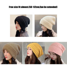 Load image into Gallery viewer, High Quality Multi Colors Knitted Beanies Solid Cute Woman/Men Female Beanie Caps Winter Autumn Hats Outdoor