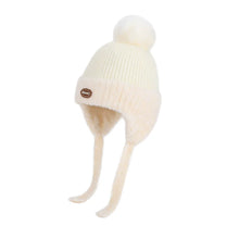 Load image into Gallery viewer, 3-10Y Boys & Girls Warm Winter with Soft Lining Cozy Outdoor & Casual Plush Bear Hooded Hat - Cute Cartoon Bear Ears,