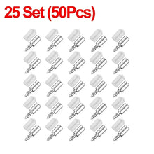 Load image into Gallery viewer, 100/10PCS Self Tapping Screw Layer Plate Holder Wardrobe Septum Brackets Fixed Screw Shelf Support Pegs with Non-Slip Sleeve