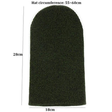 Load image into Gallery viewer, New Solid Color Winter Hats Keep Warm Outdoor Knitted Hat Woman Men Beanies