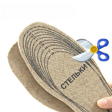Load image into Gallery viewer, Insole Wool Felt s For s Men Women Warm Shock-absorbing s s Pad Inlegzolen Heren Plantillas Adhesivas Para Zapatos shoe pads