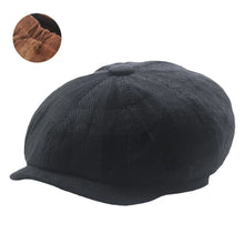 Load image into Gallery viewer, Autumn Winter Men's Newsboy Hat Wool Blend Male Beret Men And Women England Gatsby Retro Hat Driver Flat Cap