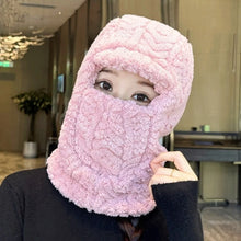 Load image into Gallery viewer, New Warm Scarf Mask Integrated Hat Windproof Coldproof Pullover Cap Polar Fleece Ear Protection Hat for Outdoor Cycling Skiing