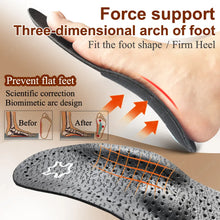 Load image into Gallery viewer, Insole KOTLIKOFF For s Leather Orthotic s Flat Feet High Arch Support Orthopedic s Sole O/X Leg Corrected Insert shoe pads