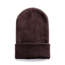 Load image into Gallery viewer, Unisex Multicolor Autumn & Winter Beanie Hat Men Basic Daily Beanie Women Soft Knitted Hat Elegant All-match Streetwear Cap