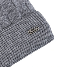 Load image into Gallery viewer, New Unisex Winter Hat Plush Fur Lined Warm Small Square Style Soft Beanie Hats For Men Women Thicken Ski Sports Knitted Hat