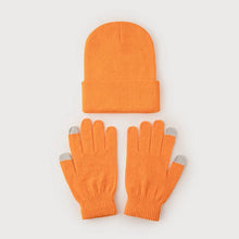 Load image into Gallery viewer, High Quality Cute 2025 Winter Hats with Gloves Girls Autumn Woman New Beanies Ladies Casual Cap