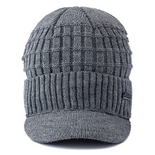 Load image into Gallery viewer, New Style Unisex Winter Hat Plush Fleece Lined Warm Winter Cap Stylish Soft Beanie Hat For Men Women Outdoor Knitted Hat
