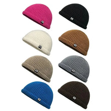 Load image into Gallery viewer, Soft Knitted Hat Windproof Hip Hop Hat Autumn Winter Hat Ear Protection Cold Cap Pullover Hat Outdoor