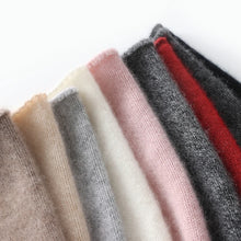 Load image into Gallery viewer, 2024 Winter Unisex 100 Cashmere Hats Outdoor Casual Keep Warm Solid Color Cashmere Knitted Beanie Hat Women /Men Hedging Caps