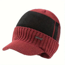 Load image into Gallery viewer, 2/1PC Winter Hats Knit Cap Men And Women Velvet Hat Coral Fleece Scarf Outdoor Riding Hat Warm Plus Velvet Neck Protect Cap
