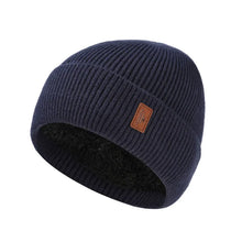 Load image into Gallery viewer, Unisex Winter Hat Add Fleece Warm Cap Stylish Soft Beanie Hat For Men Women Outdoor Thicken Ski Sports Knitted Hat