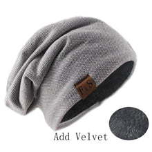Load image into Gallery viewer, Fashion Bonnet Hat For Men And Women Autumn Knitted Solid Color Skullies Beanies Spring Casual Soft Turban Hats Hip Hop Beanie