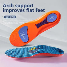 Load image into Gallery viewer, Insole Sport Orthopedic s for Feet Men Women EVA Breathable Shock Absorption s for Running Basketball Sport Care Pads shoe pads