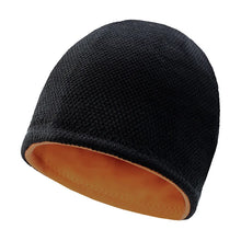 Load image into Gallery viewer, Big Bone Mens Warm Reversible Beanie Cozy Fleece Lined Winter Knit Hat Hiphop Skull Cap for Women Unisex Windproof Cuffed Cap