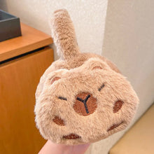 Load image into Gallery viewer, New Capybara Ear Warm Earmuffs Windproof Winter Earflaps Cartoon Soft Ear Cap