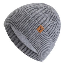 Load image into Gallery viewer, New Style Unisex Winter Hat Plush Fur Lining Warm Cap Stylish Soft Beanie Hat For Men Women Outdoor Ski Sports Knitted Hat