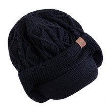 Load image into Gallery viewer, New Unisex Winter Hat Plush Fur Lined Warm Earflap Cap Stylish Soft Beanie Hat Outdoor Thick Ski Sports Knitted Hat