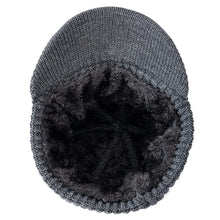 Load image into Gallery viewer, New Style Unisex Winter Hat Plush Fleece Lined Warm Winter Cap Stylish Soft Beanie Hat For Men Women Outdoor Knitted Hat