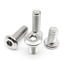 Load image into Gallery viewer, M2 M2.5 M3 M4 M5 M6 M8 Large Flat Hex Hexagon Socket Allen Head Connect Joint Bolt Furniture Rivet Screw 304 A2 Stainless Steel