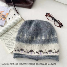 Load image into Gallery viewer, New Keep Warm Knitted Cold Hat Thickened Woolen Hat Women Cap Winter