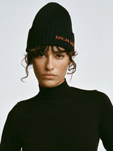 Load image into Gallery viewer, Autumn Winter Unisex Knitted Beanie Hat with Letter Embroidery Warm Casual Streetwear Knit Hat Monogram-embroidered Wool Beanie