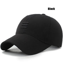 Load image into Gallery viewer, 4 Colors New Fashion Soft Top Baseball Cap Outdoor Sport Casual Cotton Snapback Hats For Men and Women Three Bars Dad Hat Design