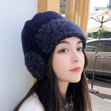 Load image into Gallery viewer, New Windproof Knitted Hat Coldproof Warm Pullover Cap Crochet Cap Unisex