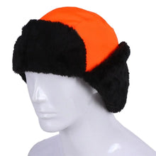Load image into Gallery viewer, Thickened Trapper Hat Waterproof Warm Ski Hat Reflective Strips Design Windproof Bomber Cap Winter Outdoor Activities