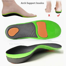 Load image into Gallery viewer, Insole Orthopedic Thickened Arch Support s Pad for Flat Feet Sport Shock Absorption High Elastic Wear Resistant Foot Cushion shoe pads