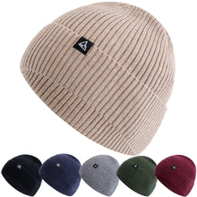 Load image into Gallery viewer, Unisex Autumn/Winter Beanie Hat Mountain Peak Labal High Elasticity Knitted Hats For Men Women Outdoor Sports Ski Hats