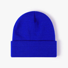 Load image into Gallery viewer, Customized Printed Logo Winter Knitted Keep Warm Cold Cap Unisex Solid Color Hip Hop Crochet Skull Beanie Hats