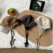 Load image into Gallery viewer, Fashion Bomber Hat Thicken Ear Protection Pilot Cap Solid Color Winter Warm Outdoor Cycling Hat