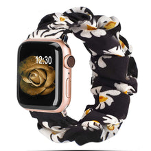 Load image into Gallery viewer, Scrunchie Strap for Apple watch band 44mm 40mm iWatch 42/38mm Elastic Nylon Solo Loop smart bracelet applewatch serie 5 43 SE 6