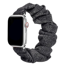 Load image into Gallery viewer, Scrunchie Strap for Apple watch band 44mm 40mm iWatch 42/38mm Elastic Nylon Solo Loop smart bracelet applewatch serie 5 43 SE 6