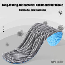 Load image into Gallery viewer, Insole 2Pcs/4Pcs Memory foam s Anti-bacterial anti-odor and breathable s man sports s Outdoor sports running s shoe pads